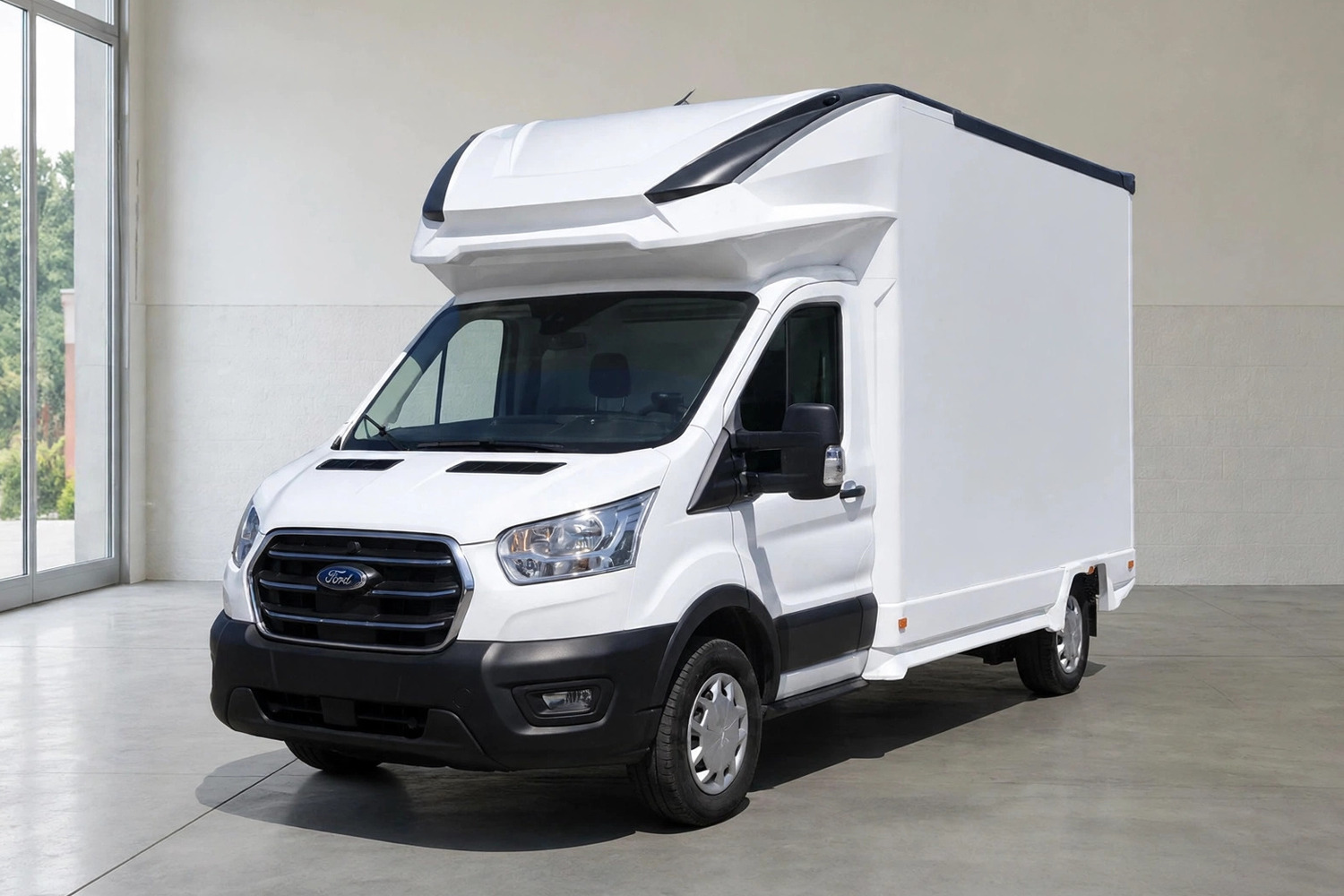 Ford E-Transit, widok 1